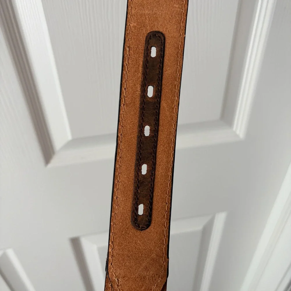 Nocona Belt Co Mens 44 Brown Leather Camo  Belt N24998222